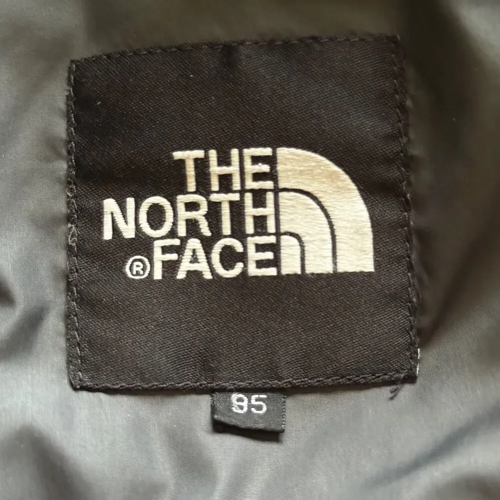 Vtg The North Face 1996 Retro Nuptse 700 Down Mens Puffer Jacket Green Black M